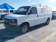 ✅ 2011 Chevrolet Express Cargo • VIN: 1GCWGFCA4B1148923 • Lot: 42983405. Listed on IAAI with 258,246 mi. Free auction sales archive from the USA and detailed vehicle history report at DreamBid. Image 2.