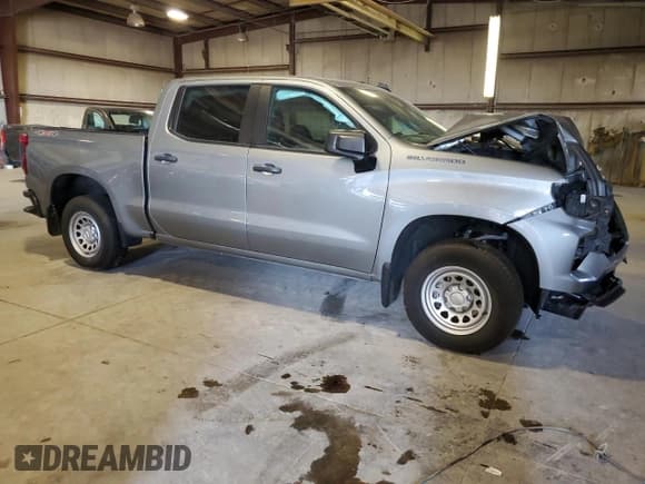 ✅ 2024 Chevrolet Silverado 1500 Work Truck • VIN: 3GCPDAEK4RG239062 • Lot: 84399415. Listed on Copart with 6,590 mi. Free auction sales archive from the USA and detailed vehicle history report at DreamBid. Image 4.