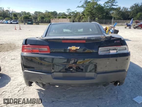 ✅ 2015 Chevrolet Camaro LT • VIN: 2G1FF1E39F9185559 • Lot: 93154665. Listed on Copart with Not provided. Free auction sales archive from the USA and detailed vehicle history report at DreamBid. Image 6.