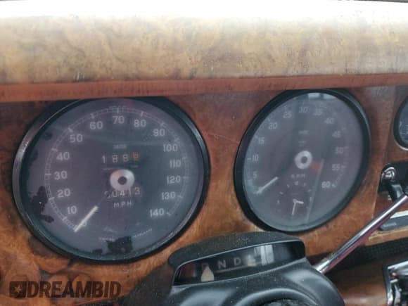 ✅ 1965 Jaguar S-Type • VIN: P1B76828BW • Lot: 85593434. Listed on Copart with 1,886 mi. Free auction sales archive from the USA and detailed vehicle history report at DreamBid. Image 9.