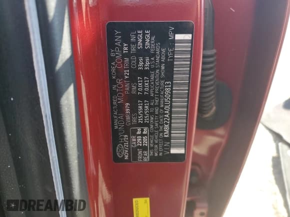 ✅ 2020 Hyundai Kona SEL • VIN: KM8K22AA0LU509813 • Лот: 66626854. Опубликован ранее на Copart с пробегом Не указан. Бесплатный доступ к архиву аукционных продаж из США и подробный отчёт об истории автомобиля на DreamBid. Изображение 14.