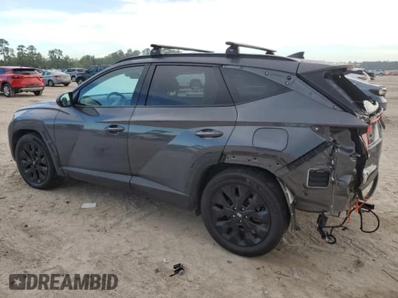 ✅ 2023 Hyundai Tucson N Line • VIN: KM8JF3AE3PU227230 • Lot: 69401704. Wystawiony na Copart z przebiegiem 23 034 mil. Bezpłatny archiwum sprzedaży aukcyjnych z USA i szczegółowy raport historii pojazdu na DreamBid. Zdjęcie 2.