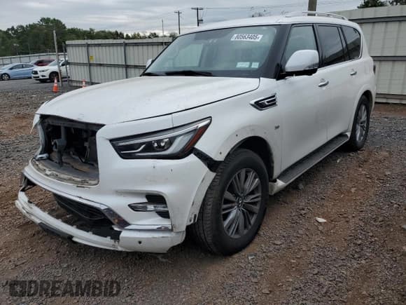 ✅ 2018 Infiniti QX80 • VIN: JN8AZ2NE0J9193732 • Lot: 80563405. Wystawiony na Copart z przebiegiem 107 251 mil. Bezpłatny archiwum sprzedaży aukcyjnych z USA i szczegółowy raport historii pojazdu na DreamBid. Zdjęcie 1.