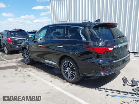 ✅ 2017 Infiniti QX60 • VIN: 5N1DL0MM1HC512829 • Лот: 43038749. Опубликован ранее на IAAI с пробегом 122 884 миль. Бесплатный доступ к архиву аукционных продаж из США и подробный отчёт об истории автомобиля на DreamBid. Изображение 3.