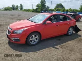 2016 Chevrolet Cruze LT z VIN 1G1PF5SB9G7177391, wystawiony jako Copart lot #66517945 z przebiegiem Nie podano mil oraz Szkoda całkowita • Salvage title. Historia ofert i sprzedaży dostępna na DreamBid. Obrazek 1.