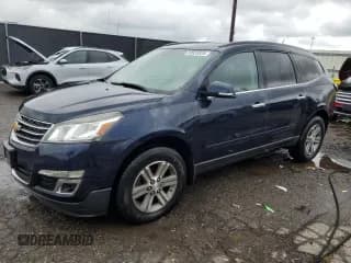 ✅ 2015 Chevrolet Traverse LT • VIN: 1GNKRHKD5FJ220256 • Lot: 83825325. Wystawiony na Copart z przebiegiem 168 613 mil. Bezpłatny archiwum sprzedaży aukcyjnych z USA i szczegółowy raport historii pojazdu na DreamBid. Zdjęcie 1.