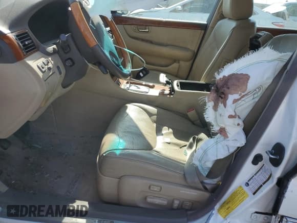✅ 2006 Lexus LS 430 • VIN: JTHBN36F965041373 • Lot: 84932795. Listed on Copart with Not provided. Free auction sales archive from the USA and detailed vehicle history report at DreamBid. Image 7.
