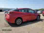 2021 Toyota Prius L Eco with VIN JTDKAMFU9M3134940, listed as a Copart auction lot 71632875 with 34,382 mi miles and Salvage title. Bid and sale history available at DreamBid. Image 3.