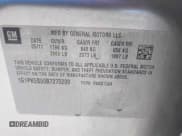 ✅ 2011 Chevrolet Cruze ECO 1XF • VIN: 1G1PK5S90B7275209 • Lot: 43466631. Listed on IAAI with 437,758 mi. Free auction sales archive from the USA and detailed vehicle history report at DreamBid. Image 9.