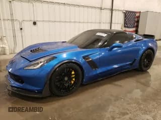 ✅ 2015 Chevrolet Corvette Z06 3LZ • VIN: 1G1YT2D6XF5604227 • Lot: 84469125. Listed on Copart with 23,922 mi. Free auction sales archive from the USA and detailed vehicle history report at DreamBid. Image 1.