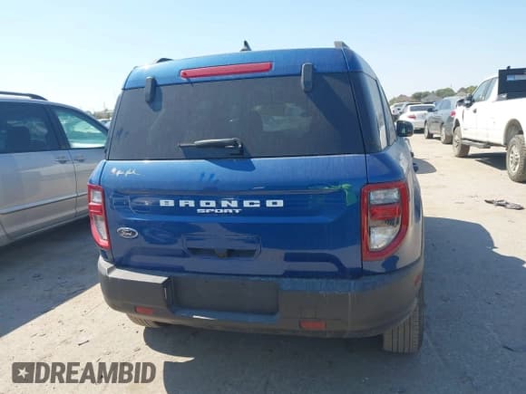 ✅ 2024 Ford Bronco Sport Big Bend • VIN: 3FMCR9B60RRE76086 • Lot: 43446373. Listed on IAAI with 19,852 mi. Free auction sales archive from the USA and detailed vehicle history report at DreamBid. Image 17.