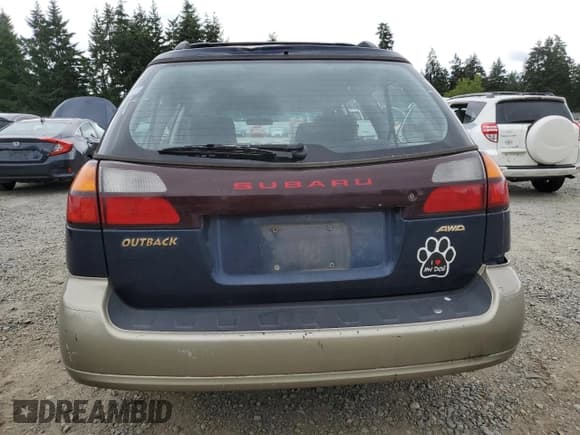 ✅ 2002 Subaru Legacy Outback • VIN: 4S3BH665127648349 • Lot: 62373195. Listed on Copart with 207,053 mi. Free auction sales archive from the USA and detailed vehicle history report at DreamBid. Image 6.