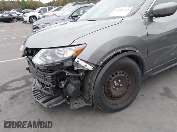 ✅ 2017 Nissan Rogue S • VIN: 5N1AT2MN1HC823023 • Lot: 43525362. Listed on IAAI with 70,344 mi. Free auction sales archive from the USA and detailed vehicle history report at DreamBid. Image 18.