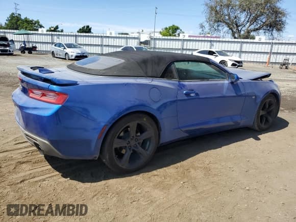 ✅ 2016 Chevrolet Camaro 1LT • VIN: 1G1FB3DS2G0155931 • Лот: 68056824. Опубликован ранее на Copart с пробегом 55 126 миль. Бесплатный доступ к архиву аукционных продаж из США и подробный отчёт об истории автомобиля на DreamBid. Изображение 3.