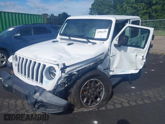 ✅ 2022 Jeep Gladiator Overland • VIN: 1C6HJTFG6NL162718 • Лот: 42981199. Опубликован ранее на IAAI с пробегом 57 521 миль. Бесплатный доступ к архиву аукционных продаж из США и подробный отчёт об истории автомобиля на DreamBid. Изображение 6.