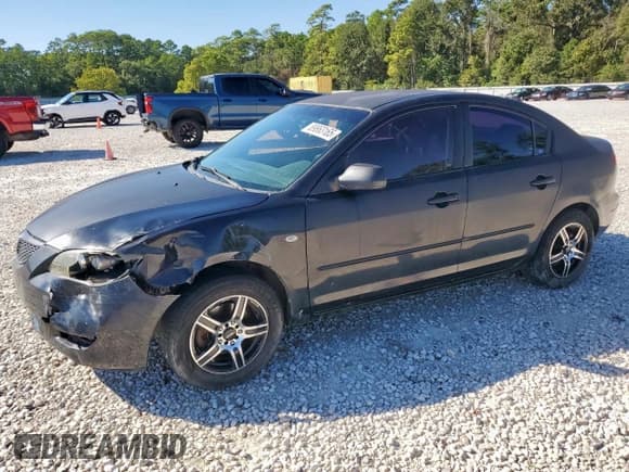 ✅ 2005 Mazda 3 i • VIN: JM1BK12F151346442 • Lot: 89863165. Listed on Copart with 183,580 mi. Free auction sales archive from the USA and detailed vehicle history report at DreamBid. Image 1.