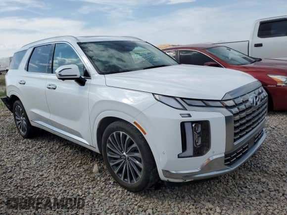 2023 Hyundai Palisade Calligraphy z VIN KM8R7DGE2PU567045, wystawiony jako Copart lot #70101724 z przebiegiem 29 290 mil mil oraz Szkoda całkowita • Salvage title. Historia ofert i sprzedaży dostępna na DreamBid. Obrazek 4.