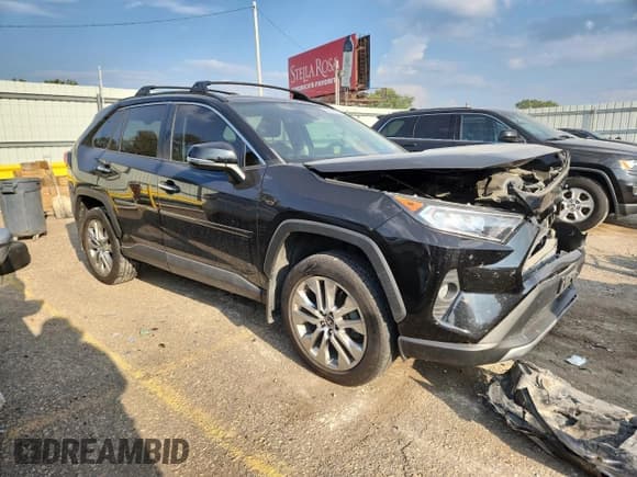 ✅ 2021 Toyota RAV4 Limited • VIN: 2T3Y1RFV1MC127611 • Lot: 80899365. Listed on Copart with Not provided. Free auction sales archive from the USA and detailed vehicle history report at DreamBid. Image 4.