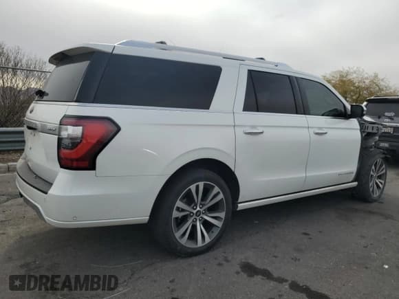 ✅ 2020 Ford Expedition Max Platinum • VIN: 1FMJK1MT5LEA06551 • Lot: 42459445. Wystawiony na Copart z przebiegiem 99 637 mil. Bezpłatny archiwum sprzedaży aukcyjnych z USA i szczegółowy raport historii pojazdu na DreamBid. Zdjęcie 3.