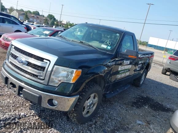 ✅ 2014 Ford F-150 XL • VIN: 1FTNF1EF6EKE05301 • Lot: 42849197. Listed on IAAI with 99,421 mi. Free auction sales archive from the USA and detailed vehicle history report at DreamBid. Image 2.