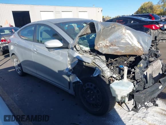 ✅ 2013 Hyundai Elantra GLS • VIN: 5NPDH4AE2DH219028 • Lot: 43562017. Listed on IAAI with 160,092 mi. Free auction sales archive from the USA and detailed vehicle history report at DreamBid. Image 1.