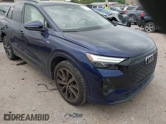 ✅ 2022 Audi Q4 e-tron Premium Plus • VIN: WA1L2BFZ6NP047597 • Лот: 41941487. Опубликован ранее на IAAI с пробегом 19 312 миль. Бесплатный доступ к архиву аукционных продаж из США и подробный отчёт об истории автомобиля на DreamBid. Изображение 1.