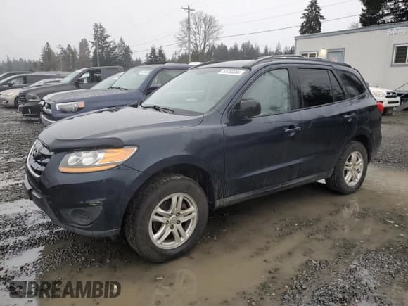 ✅ 2010 Hyundai Santa Fe GLS • VIN: 5NMSGDAB1AH344756 • Lot: 83753384. Listed on Copart with 252,512 mi. Free auction sales archive from the USA and detailed vehicle history report at DreamBid. Image 1.