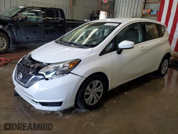 ✅ 2017 Nissan Note S Plus • VIN: 3N1CE2CP6HL380580 • Lot: 57709355. Listed on Copart with 86,381 mi. Free auction sales archive from the USA and detailed vehicle history report at DreamBid. Image 1.
