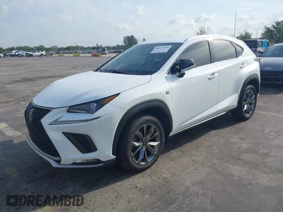 ✅ 2021 Lexus NX 300 F Sport • VIN: JTJSARBZ8M2199988 • Лот: 41870294. Опубликован ранее на IAAI с пробегом 48 307 миль. Бесплатный доступ к архиву аукционных продаж из США и подробный отчёт об истории автомобиля на DreamBid. Изображение 2.