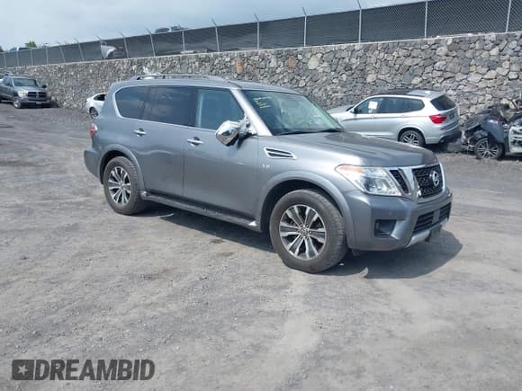✅ 2018 Nissan Armada SV • VIN: JN8AY2NC5JX501457 • Lot: 42816460. Wystawiony na IAAI z przebiegiem 80 439 mil. Bezpłatny archiwum sprzedaży aukcyjnych z USA i szczegółowy raport historii pojazdu na DreamBid. Zdjęcie 1.