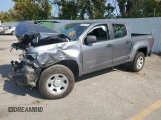 2021 Chevrolet Colorado 4WD Work Truck z VIN 1GCGTBEN1M1287242, wystawiony jako Copart lot #72047705 z przebiegiem Nie podano mil oraz Szkoda całkowita • Salvage title. Historia ofert i sprzedaży dostępna na DreamBid. Obrazek 1.