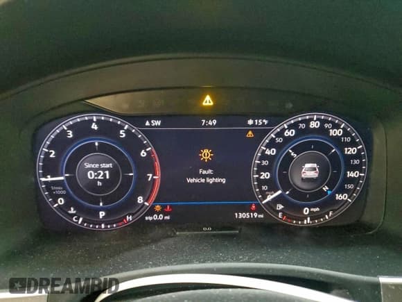 ✅ 2018 Volkswagen Atlas SEL Premium • VIN: 1V2NR2CA7JC551116 • Lot: 94775895. Listed on Copart with 130,519 mi. Free auction sales archive from the USA and detailed vehicle history report at DreamBid. Image 9.