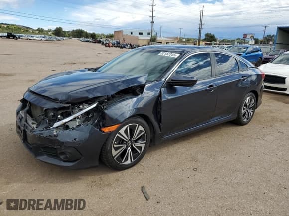 ✅ 2018 Honda Civic EX-T • VIN: 19XFC1F39JE200568 • Lot: 92474165. Listed on Copart with 83,747 mi. Free auction sales archive from the USA and detailed vehicle history report at DreamBid. Image 1.