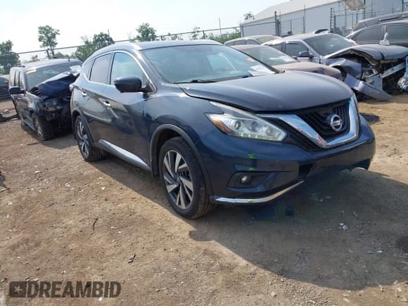 ✅ 2018 Nissan Murano SV • VIN: 5N1AZ2MH0JN154004 • Лот: 42592712. Опубликован ранее на IAAI с пробегом 148 898 миль. Бесплатный доступ к архиву аукционных продаж из США и подробный отчёт об истории автомобиля на DreamBid. Изображение 1.