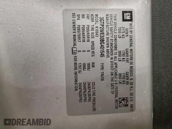 ✅ 2011 GMC Sierra 1500 SLT • VIN: 3GTP2WE30BG401545 • Лот: 94729085. Опубликован ранее на Copart с пробегом 149 111 миль. Бесплатный доступ к архиву аукционных продаж из США и подробный отчёт об истории автомобиля на DreamBid. Изображение 12.