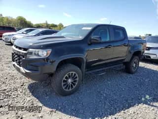 2021 Chevrolet Colorado 4WD ZR2 с VIN 1GCGTEEN5M1108279, выставлен на аукционе Copart как лот 83846925 с пробегом 35 393 миль миль и Списание • Salvage title. История ставок и продаж доступна на DreamBid. Изображение 1.