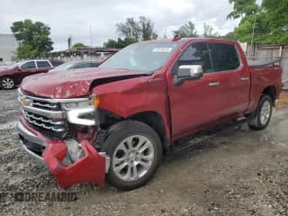 ✅ 2024 Chevrolet Silverado 1500 LTZ • VIN: 3GCUDGEL7RG152657 • Лот: 77374414. Опубликован ранее на Copart с пробегом 11 257 миль. Бесплатный доступ к архиву аукционных продаж из США и подробный отчёт об истории автомобиля на DreamBid. Изображение 1.