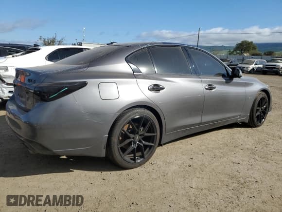 ✅ 2019 Infiniti Q50 Luxe • VIN: JN1EV7AP0KM542273 • Lot: 50639035. Listed on Copart with 44,001 mi. Free auction sales archive from the USA and detailed vehicle history report at DreamBid. Image 3.