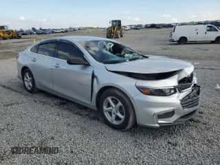 2016 Chevrolet Malibu LS with VIN 1G1ZB5ST8GF350997, listed as a Copart auction lot 84362705 with 25,311 mi miles and Salvage title. Bid and sale history available at DreamBid. Image 4.