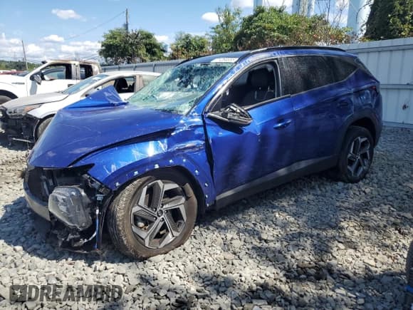 ✅ 2023 Hyundai Tucson Limited • VIN: 5NMJECAE0PH291224 • Лот: 71264655. Опубликован ранее на Copart с пробегом Не указан. Бесплатный доступ к архиву аукционных продаж из США и подробный отчёт об истории автомобиля на DreamBid. Изображение 1.