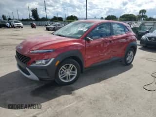 2022 Hyundai Kona SE with VIN KM8K22AB0NU866582, listed as a Copart auction lot 80441425 with 11,067 mi miles and Salvage title. Bid and sale history available at DreamBid. Image 1.