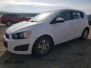 2013 Chevrolet Sonic LT with VIN 1G1JC6SB9D4208155, listed as a Copart auction lot 80683895 with 141,823 mi miles and Clean title. Bid and sale history available at DreamBid. Image 1.