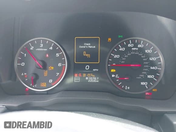 ✅ 2024 Subaru WRX Limited • VIN: JF1VBAN67R9817497 • Лот: 42537298. Опубликован ранее на IAAI с пробегом 2 206 миль. Бесплатный доступ к архиву аукционных продаж из США и подробный отчёт об истории автомобиля на DreamBid. Изображение 7.