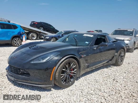 ✅ 2016 Chevrolet Corvette Z06 3LZ • VIN: 1G1YT2D66G5604517 • Lot: 71557265. Listed on Copart with Not provided. Free auction sales archive from the USA and detailed vehicle history report at DreamBid. Image 1.