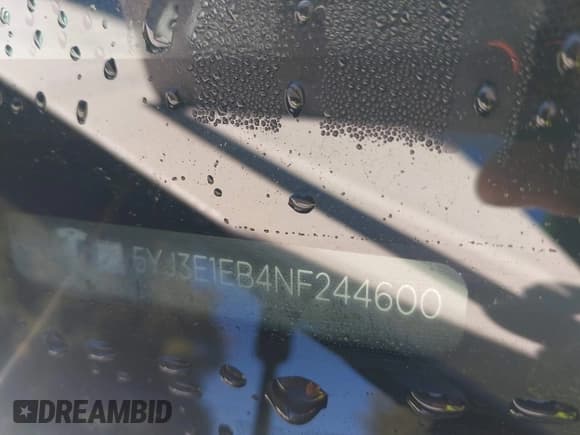 ✅ 2022 Tesla Model 3 Long Range • VIN: 5YJ3E1EB4NF244600 • Lot: 43466469. Wystawiony na IAAI z przebiegiem 103 930 mil. Bezpłatny archiwum sprzedaży aukcyjnych z USA i szczegółowy raport historii pojazdu na DreamBid. Zdjęcie 9.