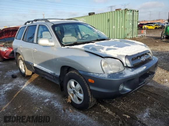 2005 Hyundai Santa Fe GLS z VIN KM8SC13D65U926600, wystawiony jako Copart lot #85378354 z przebiegiem 86 781 mil mil oraz Czysty tytuł • Clean title. Historia ofert i sprzedaży dostępna na DreamBid. Obrazek 4.