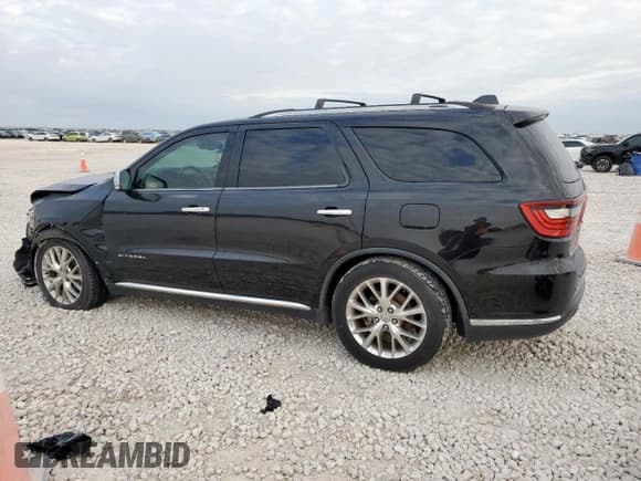 ✅ 2014 Dodge Durango Citadel • VIN: 1C4RDHEG2EC597626 • Lot: 71083115. Listed on Copart with 154,686 mi. Free auction sales archive from the USA and detailed vehicle history report at DreamBid. Image 2.