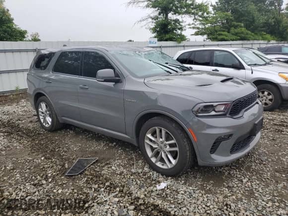 2022 Dodge Durango R/T with VIN 1C4SDHCT2NC189564, listed as a Copart auction lot 64467235 with 23,782 mi miles and Salvage title. Bid and sale history available at DreamBid. Image 4.