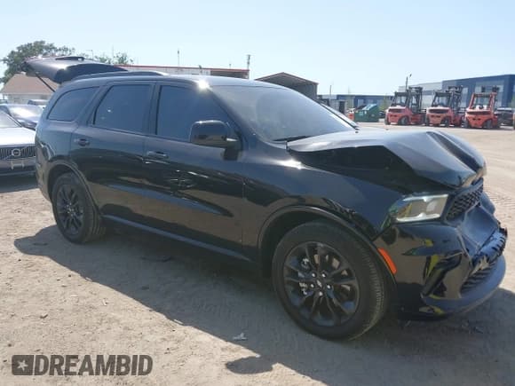 ✅ 2025 Dodge Durango GT • VIN: 1C4RDHDG2SC520980 • Lot: 42278718. Listed on IAAI with 5,473 mi. Free auction sales archive from the USA and detailed vehicle history report at DreamBid. Image 1.