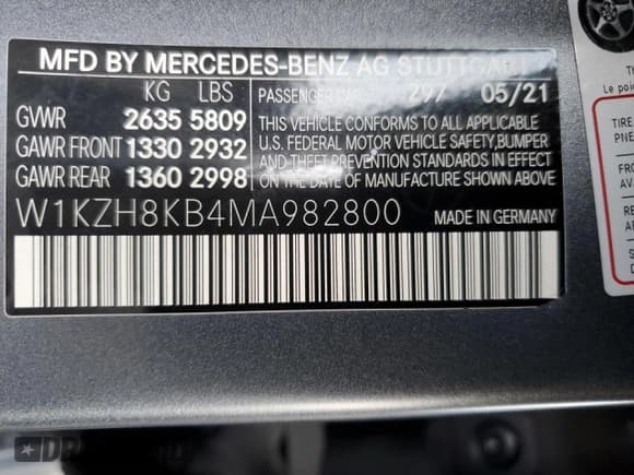 ✅ 2021 Mercedes-Benz E 63 S AMG • VIN: W1KZH8KB4MA982800 • Лот: 44360975. Опубликован ранее на Copart с пробегом 31 728 миль. Бесплатный доступ к архиву аукционных продаж из США и подробный отчёт об истории автомобиля на DreamBid. Изображение 12.